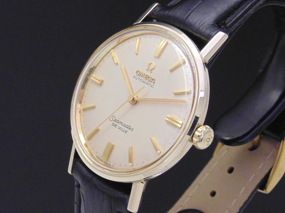 Złota Omega Seamaster DE VILLE cal.550 (1) pr.0,585 14ct rok prod.1965
