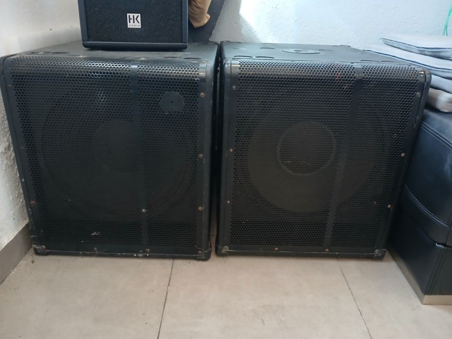 Par de subwoofer 500 rms
