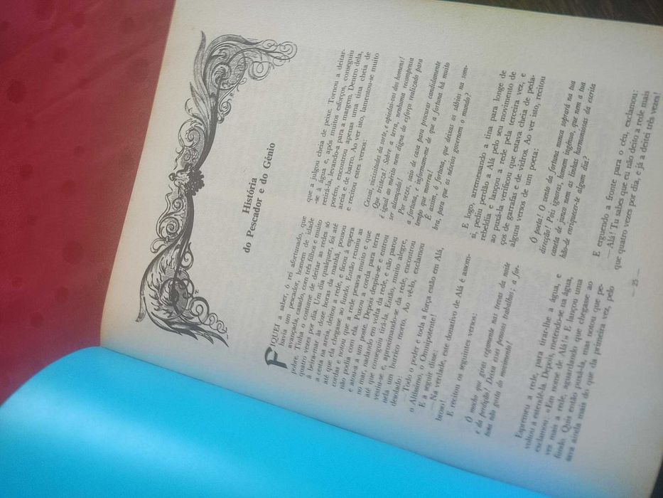 Obra "As Mil e Uma Noites" - Edição de Luxo para coleccionador