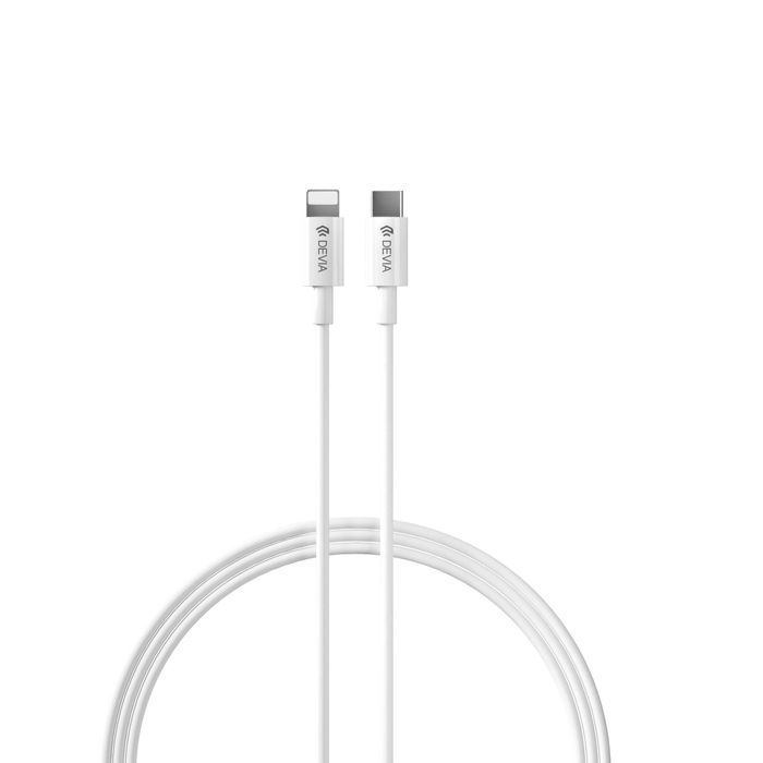 iPhone Devia ładowarka sieciowa Smart PD 20W USB-C biała Lightning