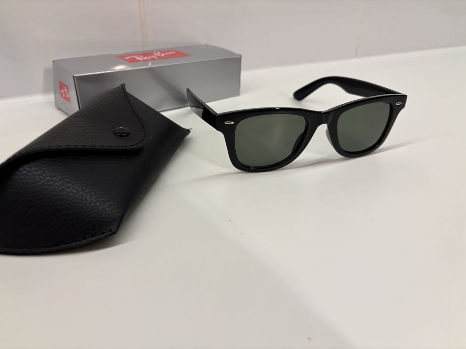 Okulary przeciwsłoneczne New rb plus skórzane etui