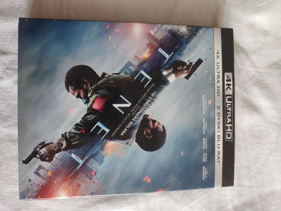Tenet Blu-ray 4K UHD polskie wydanie sleepcover (opis)
