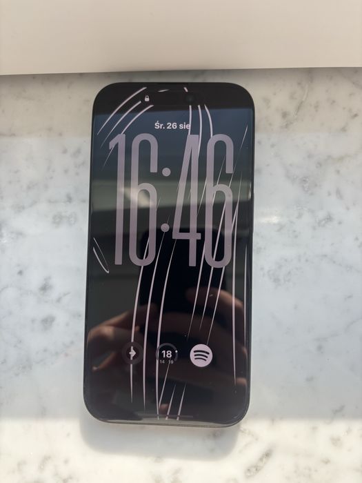 Iphone 15 pro niebieski tytan