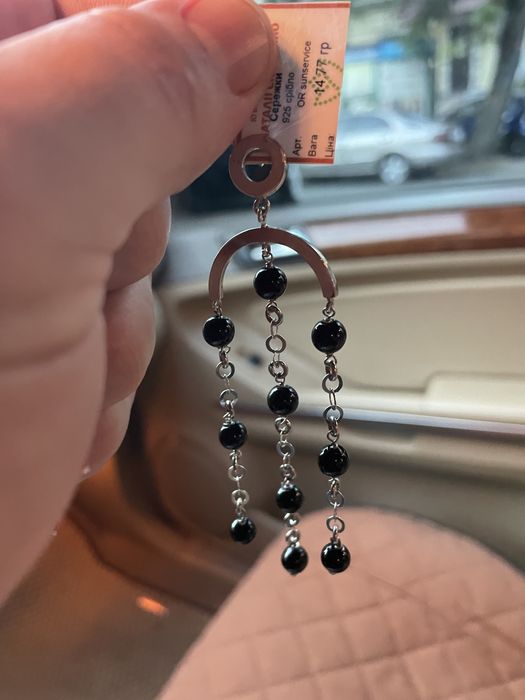 Продам серебрянные серьги