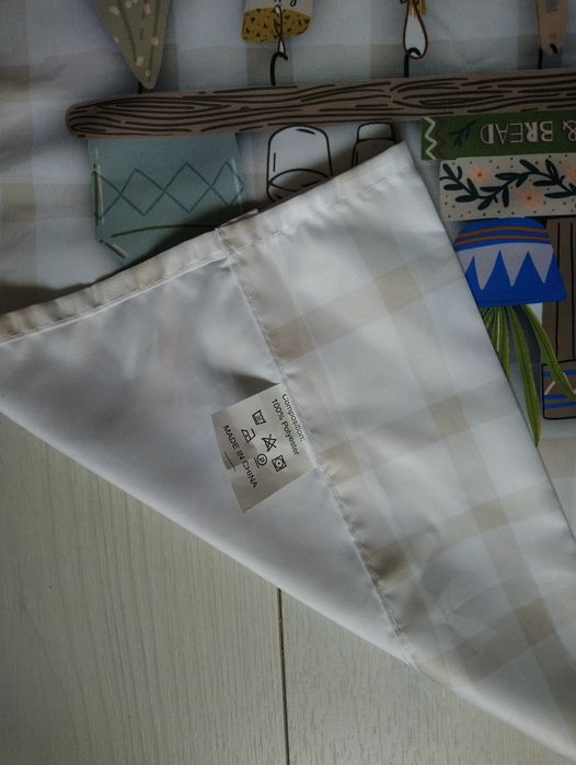 Фіранка шторка на кухню 100×70 см