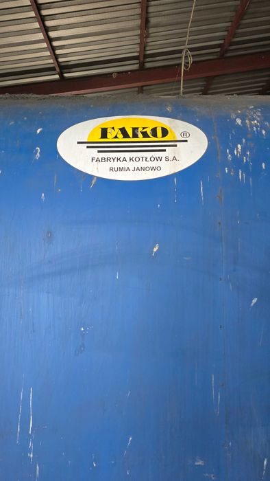 Kocioł na miał 600kW + Cyklon + Komin 15 m