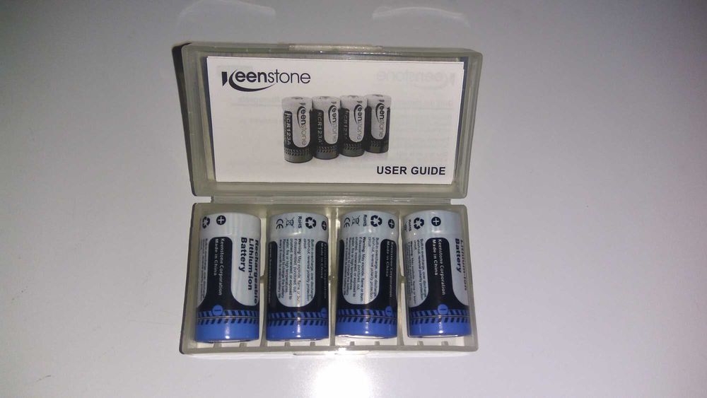 Акумулятор літієвий Li-Ion Keenstone CR123A 750 mAh для камер Arlo