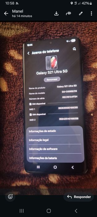 Samsung s21 Ultra 5G