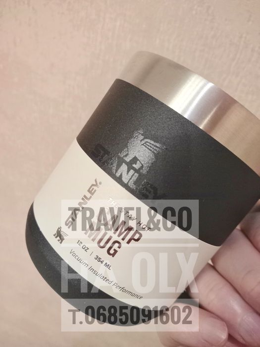 Stanley Classic Legendary Camp Mug 350/590 мл, термокружка з ручкою