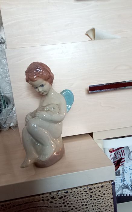 Велика фарфорова статуетка 18 см