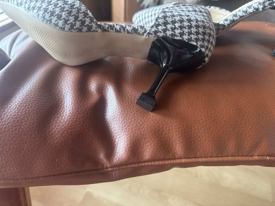 Damskie buty wzôr pepita
