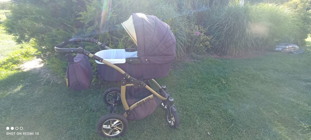 Śliczny Wózek dziecięcy 2 w 1