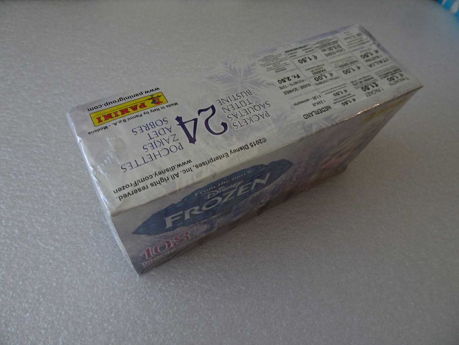 Caixa de cromos selada Disney Frozen - Panini (photocards)