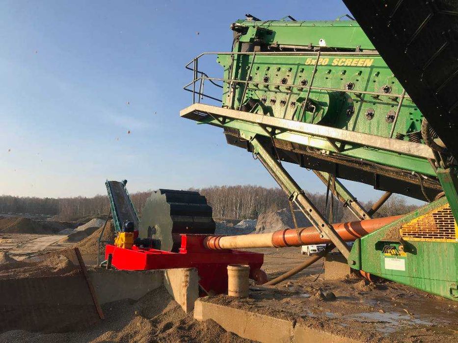 Odwadniacz Kołowy ODK150 do piasku żwiru