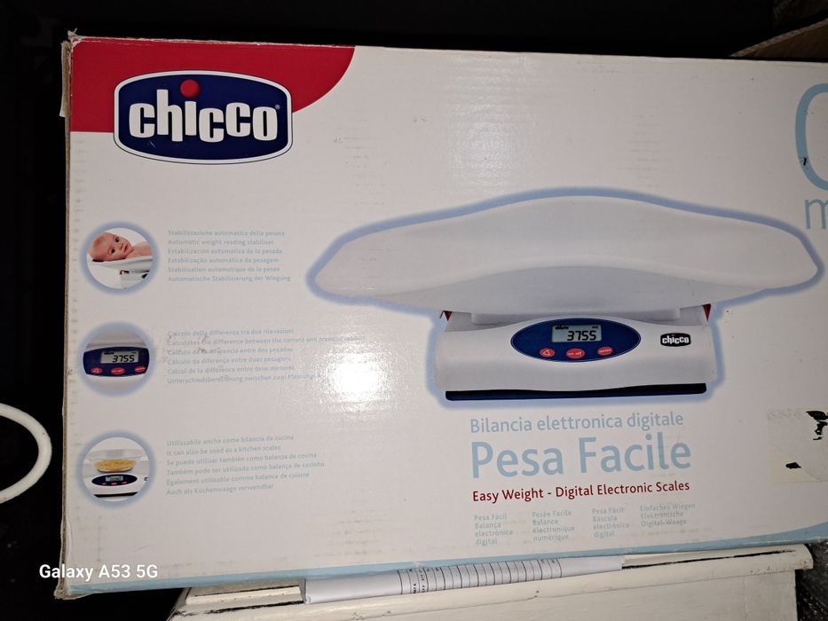 Balança para pesar bebé