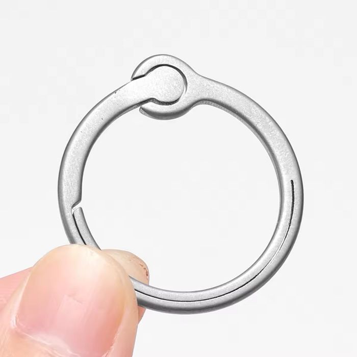 EDC ‼️ Титанові кільця для ключів. Набір 2 шт.