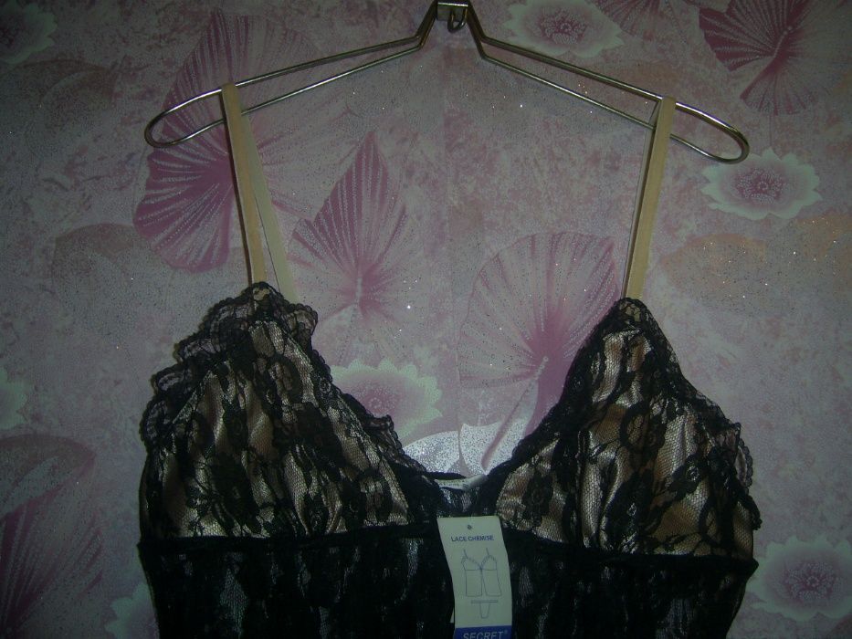 Пеньюар, сорочка, ночнушка, нижнее белье р.46 новый