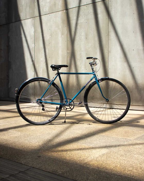 Bicicleta Clássica Pasteleira Reba Índigo Customizada