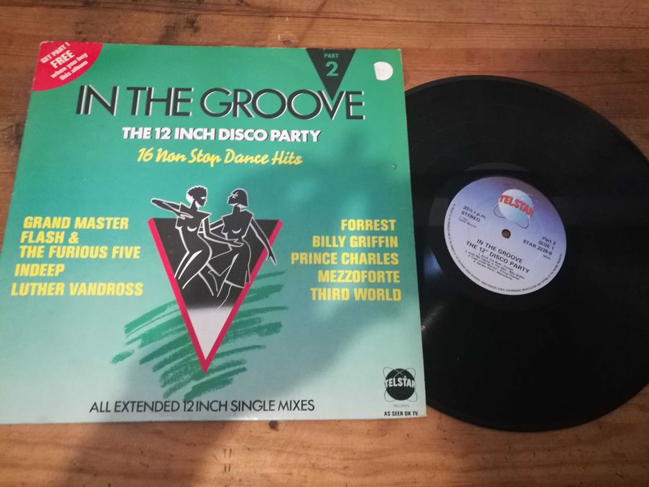 VARIOS (SOUL/FUNK) - IN THE GROOVE - Part 2 (Grand Master Flash, The Furious Five,Indeep,etc) LP