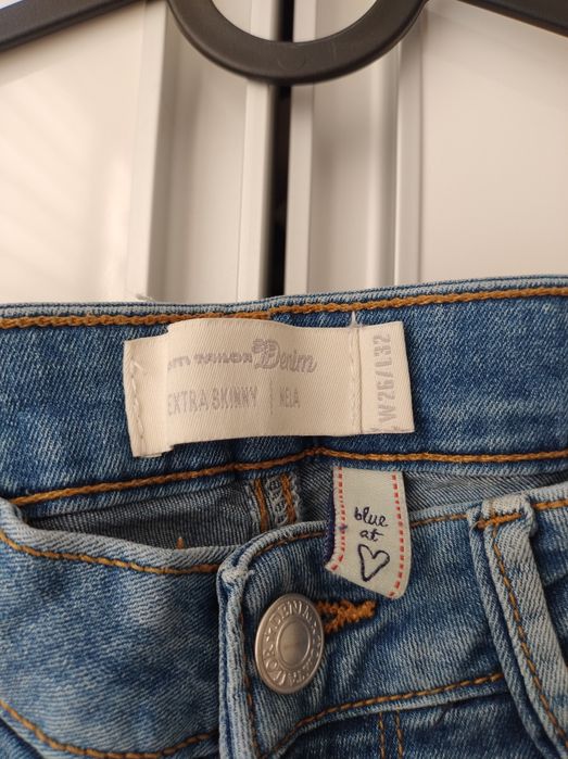 Tom Tailor Nela rurki spodnie skinny jeansy 38