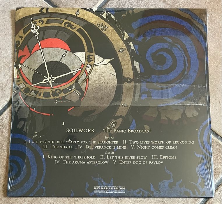 Soilwork - The Panic Broadcast LP Transparent Yellow Vinyl