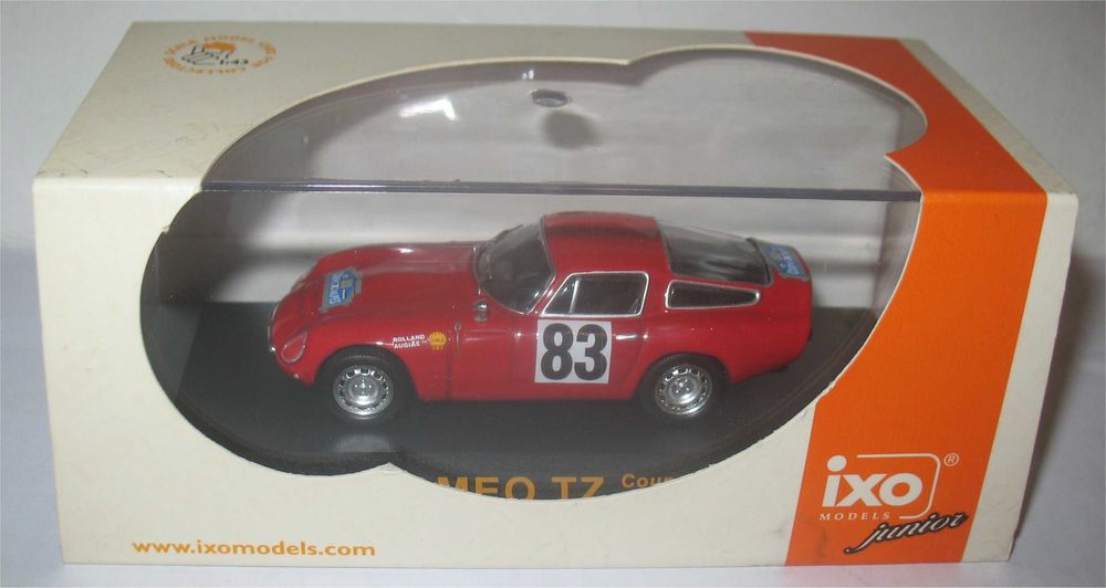 Ixo - Alfa Romeo TZ - Vencedor Coupe des Alpes 1964 - Jean Rolland