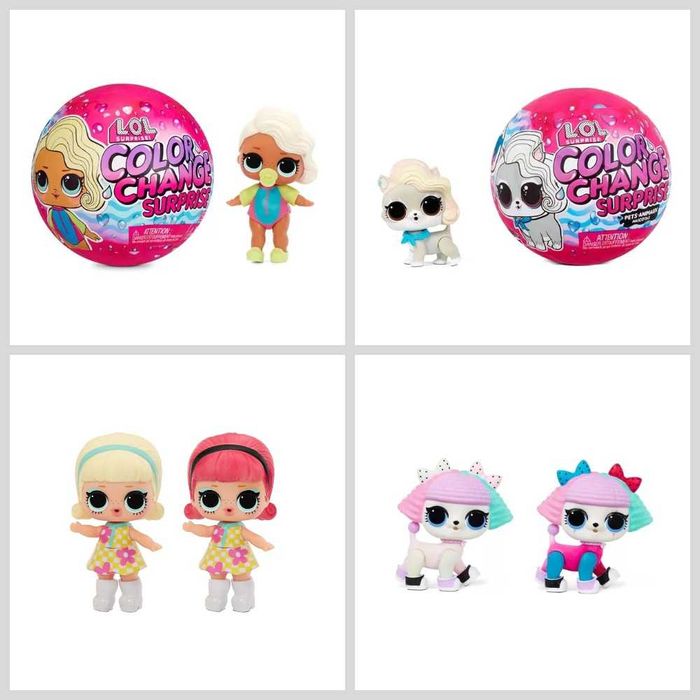 LOL Surprise Color Change Сюрприз 576341, Питомец 576334