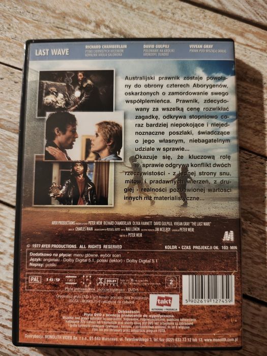 Ostatnia fala. Dvd