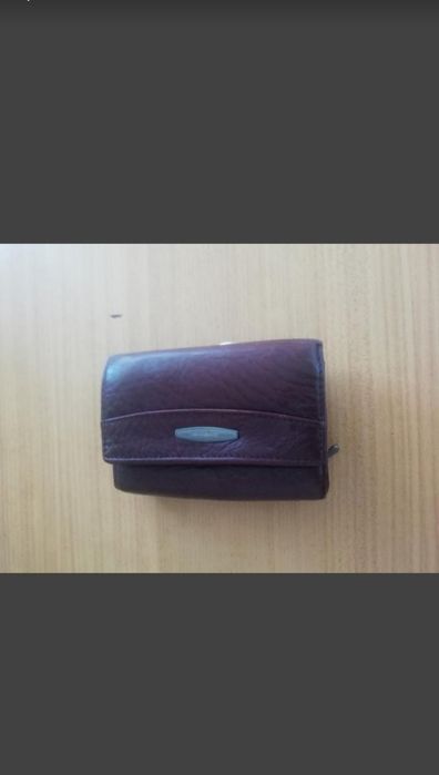 Женский кошелек кожаный