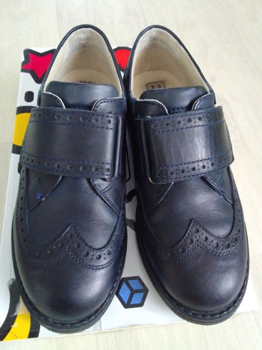 Ортопедические кожаные школьные туфли Miracle 32