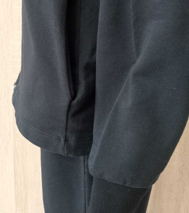 Костюм спортивний трикотажний жіночий  чорний Італія. Розмір ХS