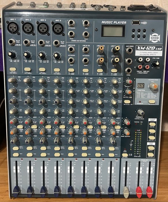 Мікшерний пульт SHOW XM12D