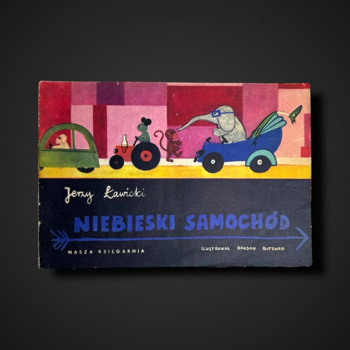 Jerzy ławicki Niebieski samochód bohdan butenko b51/160414