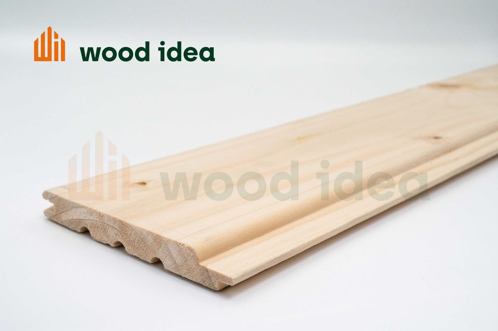 Deska elewacyjna | boazeria | podbitka | świerk | 14x121 mm 5,1m kl.AB