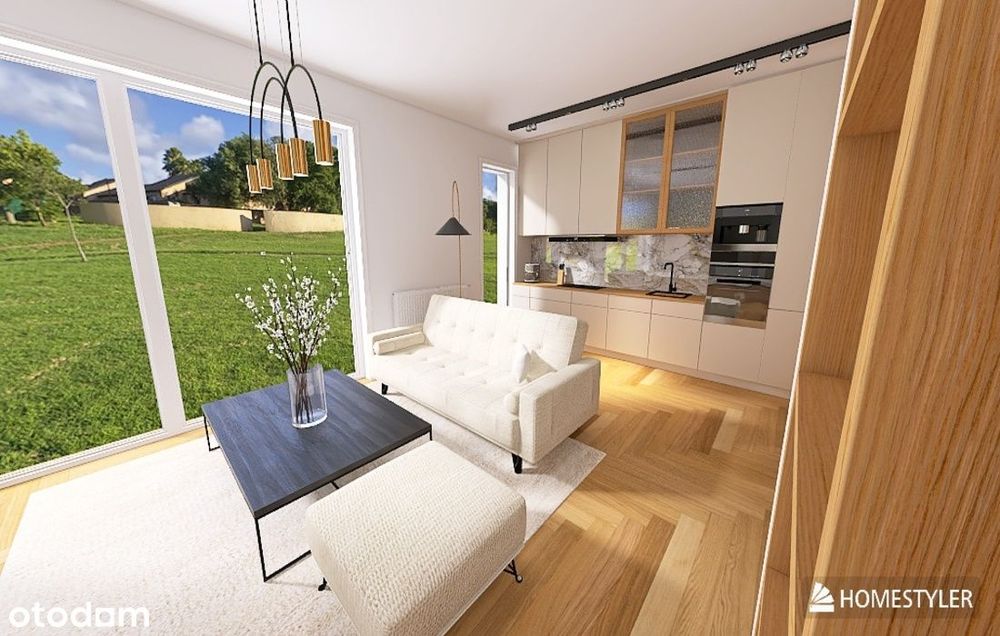 Nowe 2 pokoje | M. Residence | OGRÓD 80 m² | Pierwszy najem | Parking – pohled 5