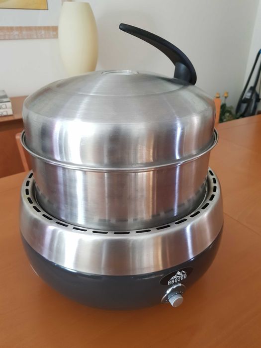 Vendo Grelhador domestico BBQ2GO (Com todos os acessórios)