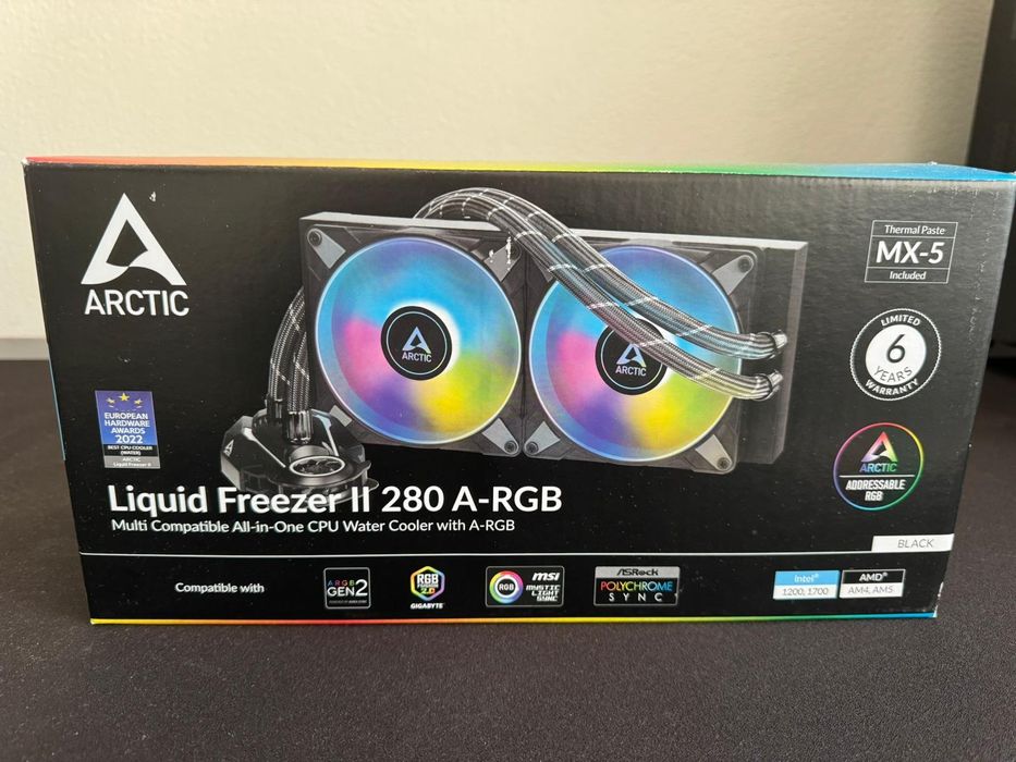 Water Cooler CPU Artic Liquid Freezer II 280 A-RGB All-in-on
