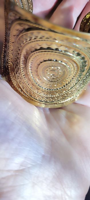 Bransoletka 18k, otwarta