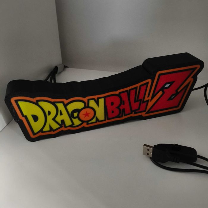 Luminária LED Dragon Ball Z com USB