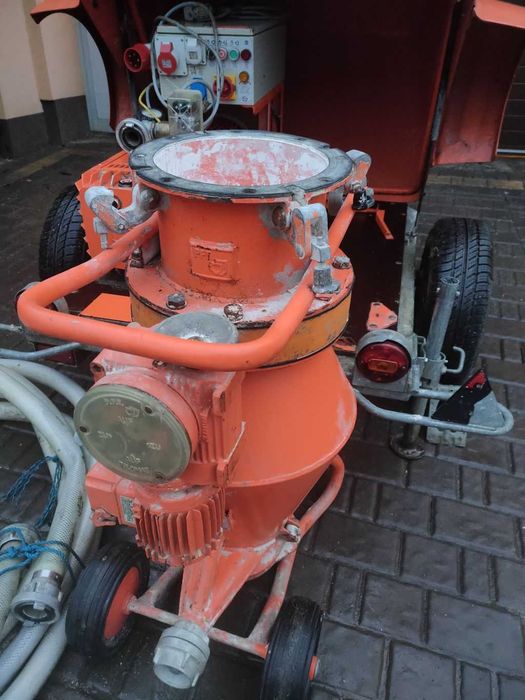Silomat PFT c140  d140 c100 agregat C100 D140, przyczepa rejestracja