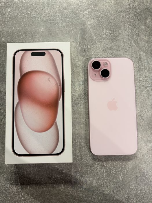 iPhone 15 128gb różowy