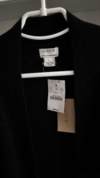 Кардиган новый j.crew кашемир