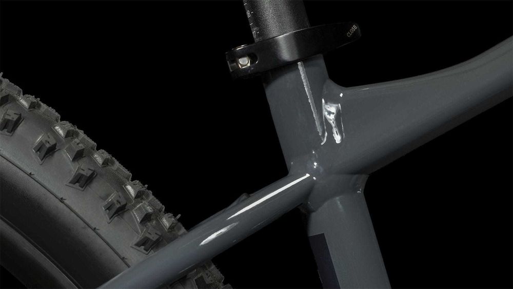 NOWY CUBE AIM PRO Roz XXL 24" Grey Flashyellow *Koła 29* Shimano Acera