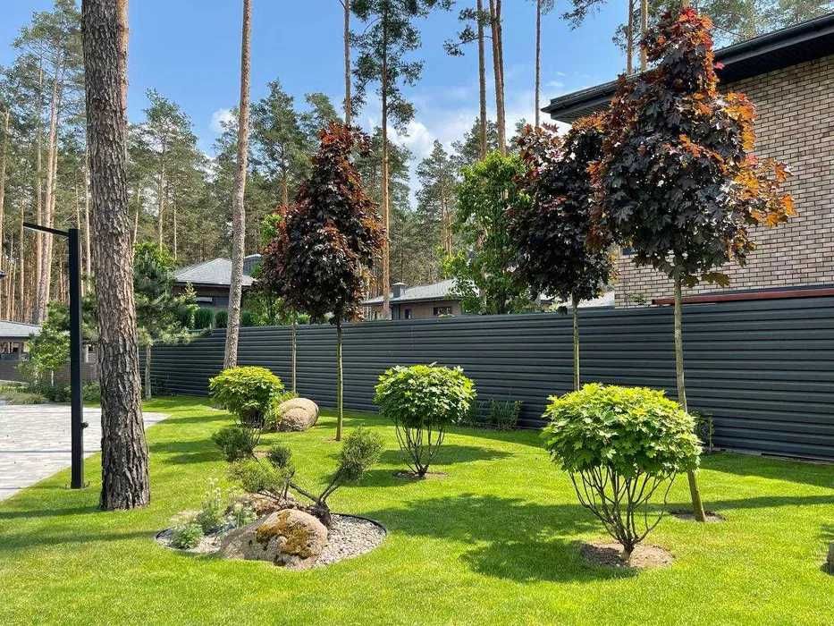 Продаж БУДИНКУ в лісовій Бучі 217 м2 10 соток закрита територія ГАЗ