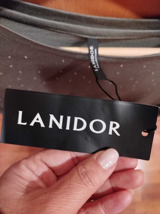 Camisola de algodão verde da Lanidor