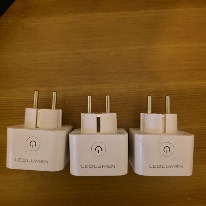 Ledlumen SP 02 gniazdko wifi 16A 3 sztuki