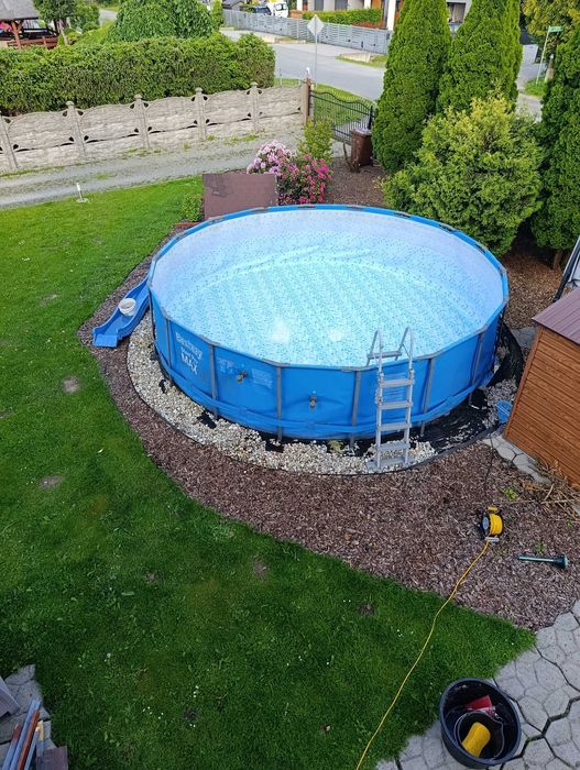 Duży Basen Stelażowy Bestway Steel Pro MAX 5,49m x 1,22m |