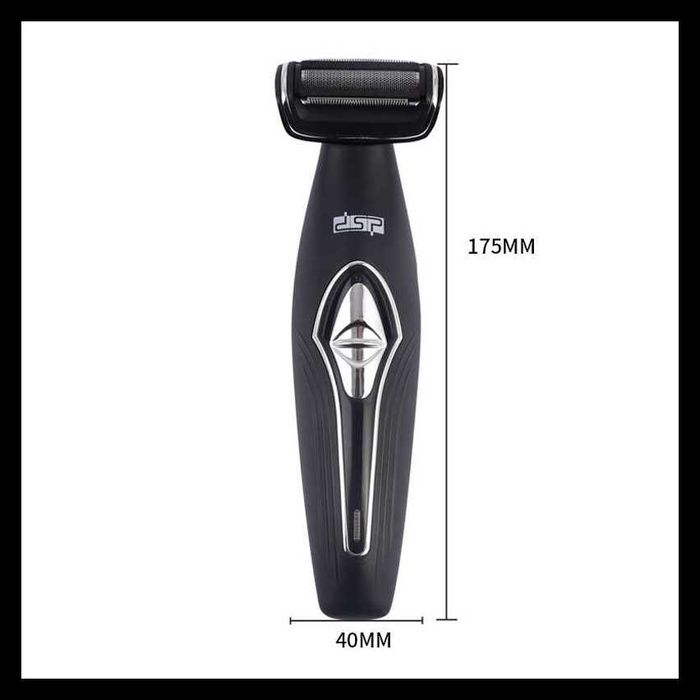 Barbeador com Haste Articulada para Barba e para Todo o Corpo