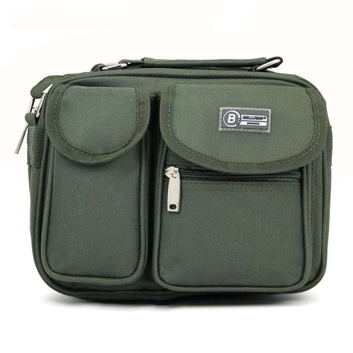 torba męska do pracy mała bellugio - ciemnozielona