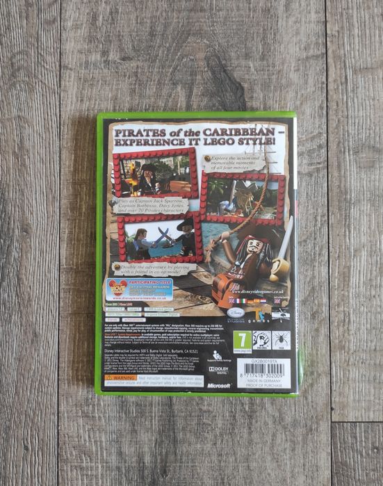 Gra Xbox 360 LEGO Piraci z Karaibów Disney Wysyłka OLX Gwarancja